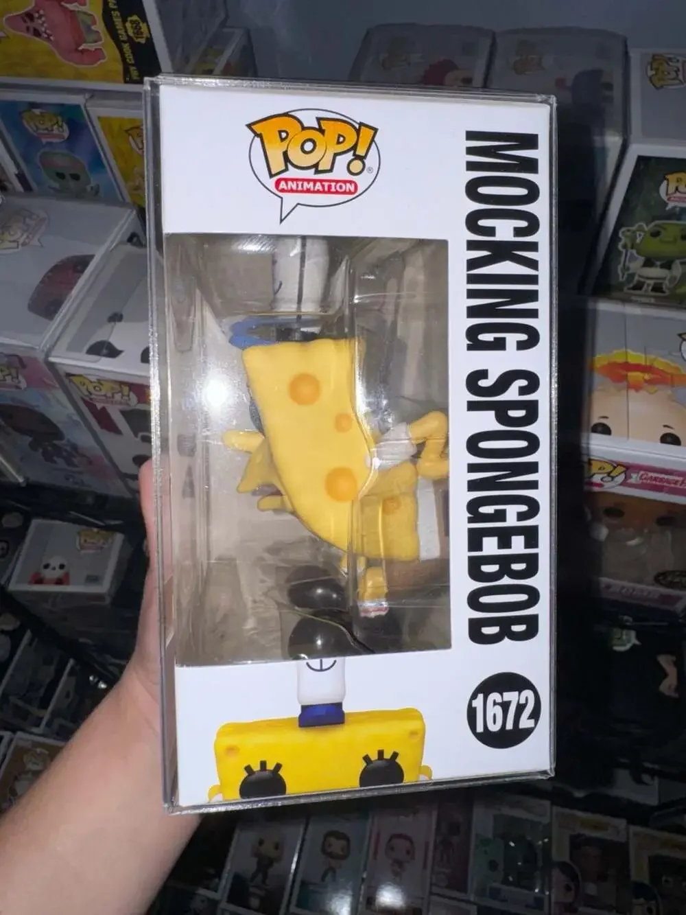 Funko Pop! Animation Mocking SpongeBob Squarepants 1672 Hot Topic Exclusive
